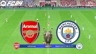 FC 24 | Arsenal vs Manchester City - UEFA Champions League Final - PS5™ Gameplay