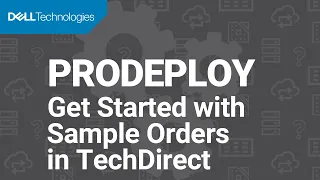 Get Started with Sample Orders in TechDirect