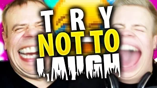 TRY NOT TO LAUGH CHALLENGE - mit Papa