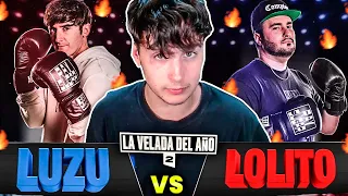 BATALLA POR LA ALCALDÍA DE KARMALAND || REACCIONANDO AL LUZU VS LOLITO || LA VELADA DEL AÑO 2