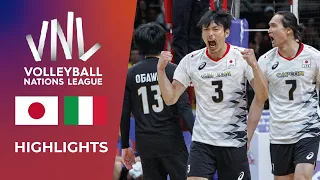 JAPAN vs ITALY| Highlights | Week 1 | Men's VNL 2024