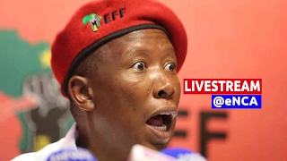 Malema holds briefing ahead of parly debate