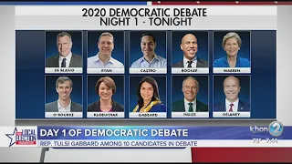 Day 1 of Democratic Debate