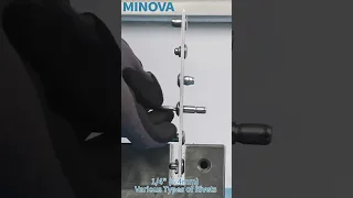 MINOVA Rivet Tool.( 1/4” (6.4 mm) Various Types of Rivets ) #asmr #rivet #relaxing #tools
