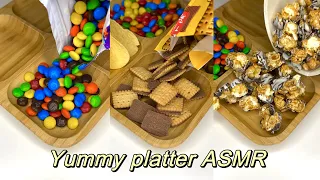 Filling platter with sweets TikTok compliations | asmr