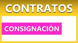 Contrato de Consignación