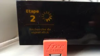 freebox blocage sur étape 2 : solution FREE