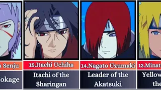 Top 50 Strongest Naruto Characters (end of Shippuden) #anime #naruto @zorouchiha