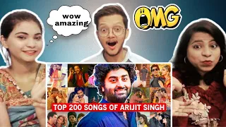 Top 200 Nostalgic Songs Of Arijit Singh (2011-2024) | Bollywood Songs Of Arijit Singh | Reaction