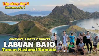 Trip to Labuan Bajo Day 2 || Trip Story Ke Pulau Padar Pink Beach Pulau Komodo dan Taka Makasar