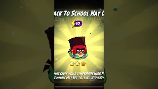 Red's Back to School Hat Upgrade #angrybirds2 #shorts