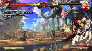 Sol English Dub Footage - Guilty Gear Xrd Demo