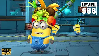 Minion Rush Vacationer Minion Fly 2.2 meters on Gru's Rocket at El Macho's Lair | LV.586 EP#437 | 4K