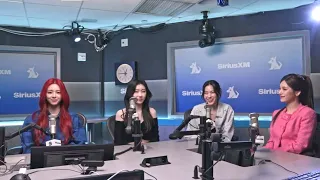 240508 ITZY Interview on SiriusXM