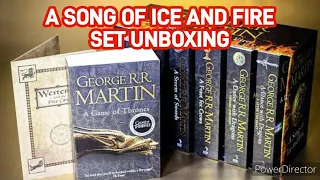 A Song Of Ice And Fire Set Unboxing