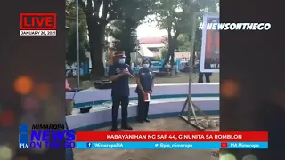 Kabayanihan ng SAF 44, ginunita