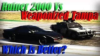 Gta 5 Online | Weaponized Tampa Vs Ruiner 2000 - Which To Buy?? Armor, Speed, And More