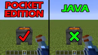 JAVA vs POCKET EDITION