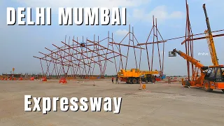 DELHI MUMBAI EXPRESSWAY |  KMP INTERCHANGE | #rslive | 4K