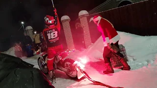 Anarchy Racing Moto Santa Claus