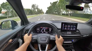 2022 Audi SQ5 Sportback S Sport POV Test Drive (3D Audio)(ASMR)