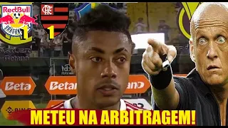 "SÓ O JUIZ E O VAR Q NÃO VIU!" PISTOLA BRUNO HENRIQUE APÓS FLAMENGO 1X1 BRAGANTINO