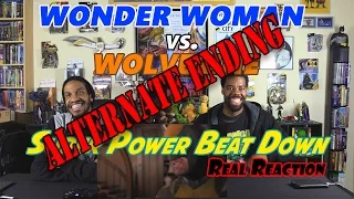 WONDER WOMAN vs WOLVERINE ....ALTERNATE ENDING (Super Power Beat Down)Real Reaction