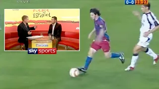 Pundits amazed by performance 18 years old Lionel Messi (2005)