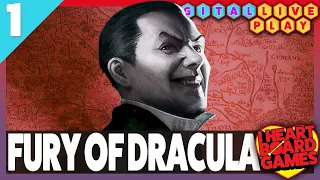 Fury Of Dracula Digital Edition, w/ Ronald, Jesse, Ramp, and Travis (Full Play through/Stream)