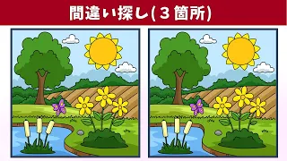 Find 3 Differences | Illustration Version #1157