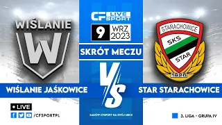 Skrót: Wiślanie Jaśkowice - Star Starachowice 09.09.2023