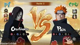 OROCHIMARU,,HIDAN,,SASORI 🔥,,VS,,🔥 PAIN,,KISAME,,ITACHI [SOUNDTRACK]🔥