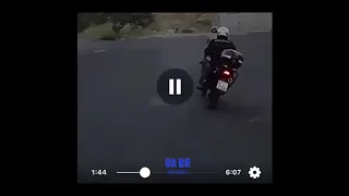 AI ELE TENTOU FUGIR DOS ROCAM E TENTOU ATRAVESSAR O MURO NA FUGA DE MOTO