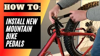 How to Install New Chester Mountain Bike Pedals