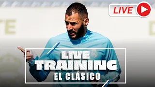 El Clásico | Training before Real Madrid-Barcelona!