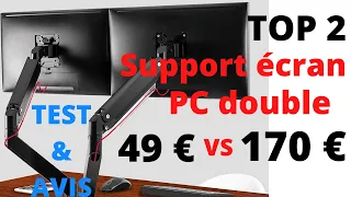 TOP 2 : Meilleur Support Double Ecran PC 2022