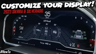 How To Customize Your 2022 Sierra & Silverado Gauge Cluster!