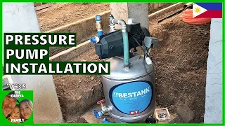 FOREIGNER BUILDING A CHEAP HOUSE IN THE PHILIPPINES - PRESSURE PUMP INSTALLATION - THE GARCIA FAMILY