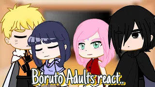 👉Boruto Adults React/ Team 7+ Hinata react to their Kids. ❗️Part 1❗️