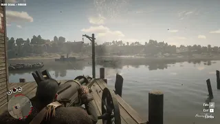 RDR2 - Can you sink large ships with cannon