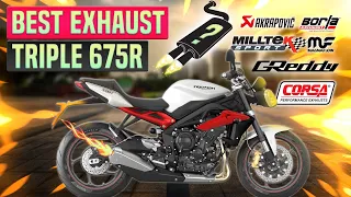 Triumph Street Triple 675R Exhaust Sound 🔥 Review,Mods,Upgrade,SC Project,Delkevic,Akrapovic,Arrow+