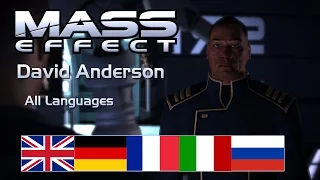 Mass Effect - David Andreson - All Voice Languages