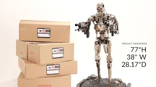 Sideshow Terminator Life Size Endoskeleton Statue Review