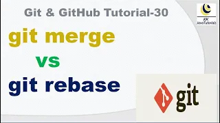 git merge vs rebase || git tutorial || git interview question || git rebase || git merge