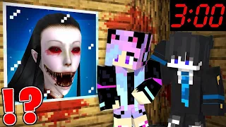 Why Scary KRASUE ATTACK HOUSE At Night in Minecraft?