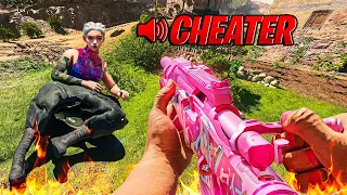 Making Squads RAGE with a PINK FIRE SNIPER 😂 (FUNNY PROXIMITY CHAT MOMENTS)