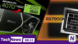 4070 Ti Super - Sie kommt wirklich! / AMD 7900M schneller als RTX4080