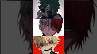 MHA Deku x Todoroki x Bakugou Villain Edit - Mi Gente