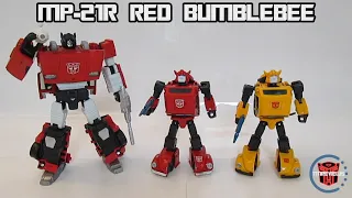 Takara Transformers Masterpiece Red Bumblebee MP-21R + 400 Subscriber Giveaway!