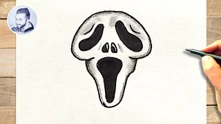 Comment dessiner scream facile